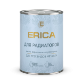 ERICA  эмаль акриловая для радиаторов отопления (Белая) 0,8кг 1/14 шт
