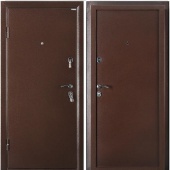 Дверь Практик-2066/980/R Антик медный металл/металл (под заказ)