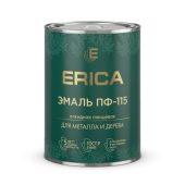 ERICA Эмаль ПФ-115 зеленое яблоко  5.5 кг 1/2шт