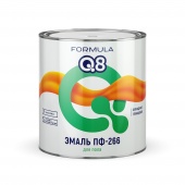 FORMULA Q8 Эмаль ПФ-266 (Красно-Коричневая) 2,7 кг 1/6шт 