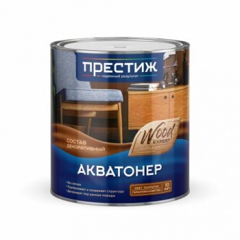 ПРЕСТИЖ АКВАТОНЕР Состав декоративный  (ОРЕХ) 2,5 кг 1/6 шт