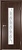 Дверь ТИФАНИ 2 ДОФ - 80 Венге (худож.стекло) (ПВХ)